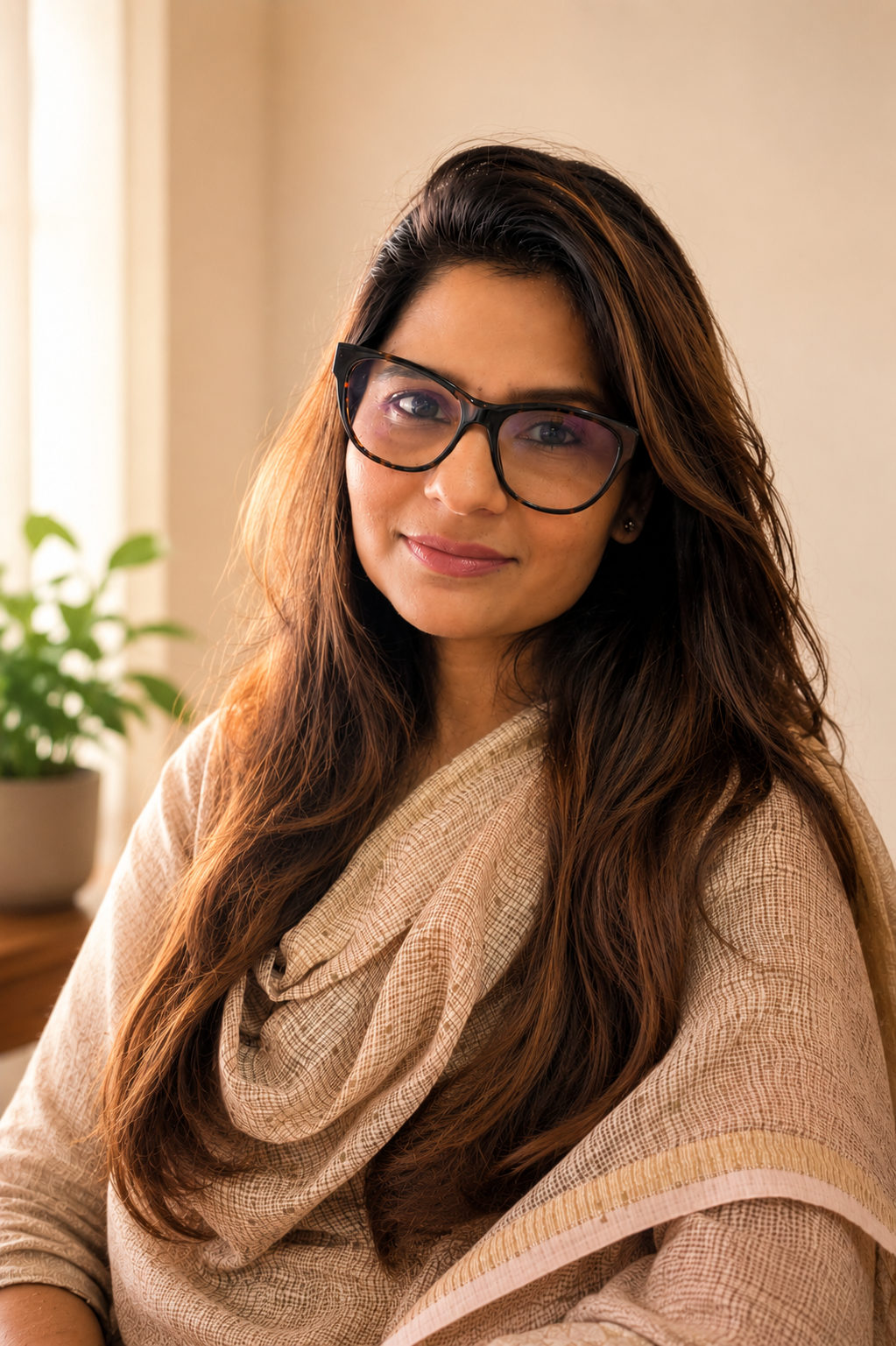 Shruti, host of the Because I Matter webinar